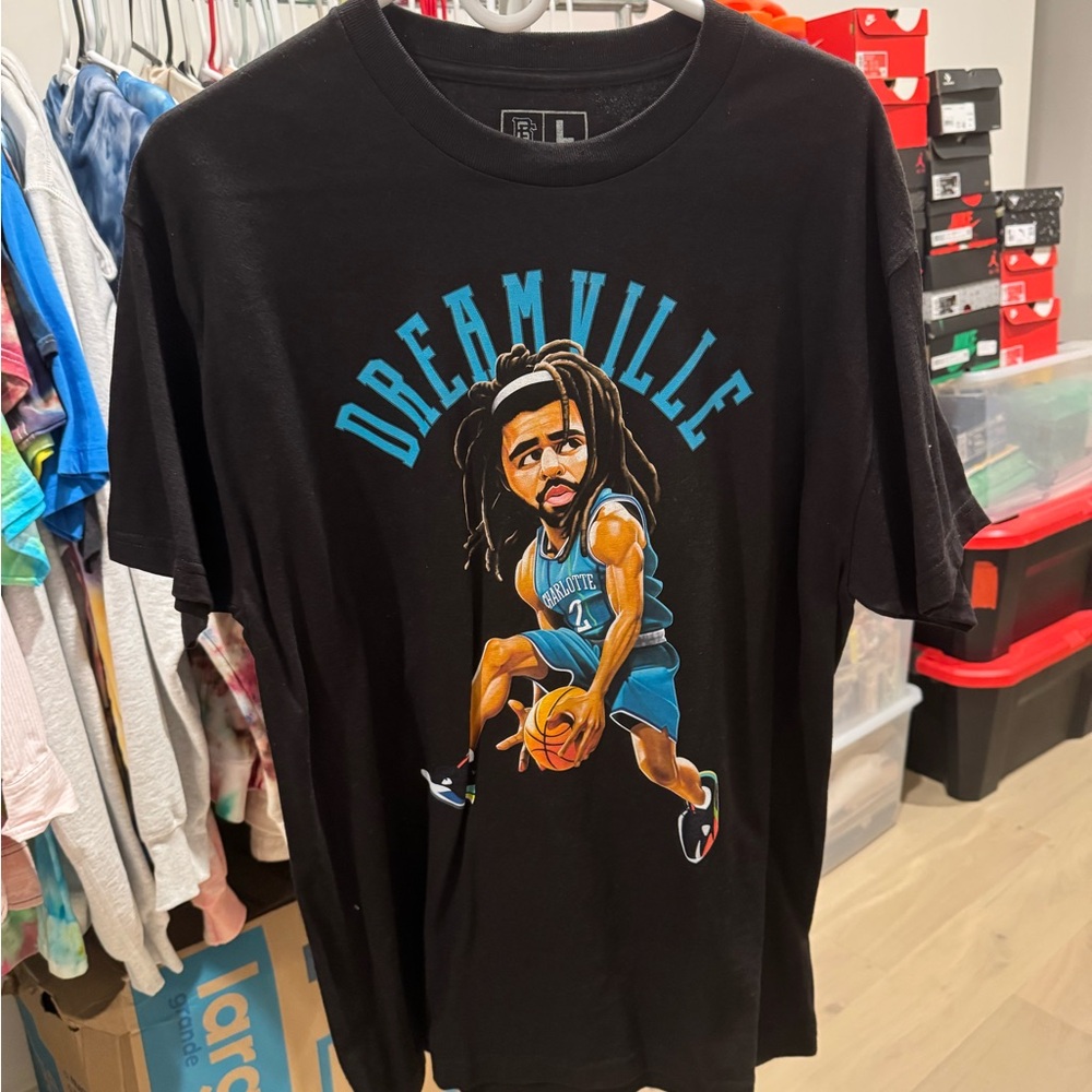 Dreamville J Cole Black Graphic T-Shirt